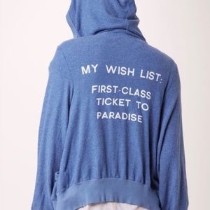 ❌SOLD❌ Wildfox Wish List Malibu paradise hoodie